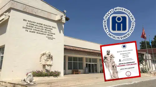 Antalya Müzesi’nde 'Yıkım Var Rapor Yok'