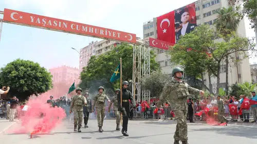 103 Yıllık Zaferin Gururu Adana’da Büyük Coşkuyla Kutlandı