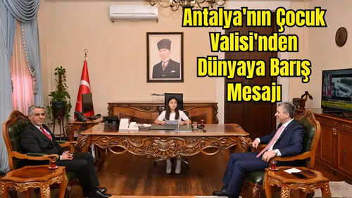 Çocuk Vali Nazenin Karsavurdan: "Savaşlar Değil Oyunlar Konuşulsun"