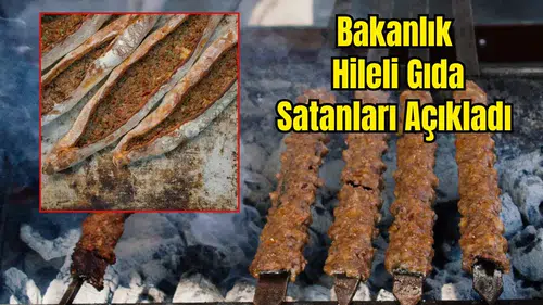 Antalya'da Kebaptan Kanatlı, Isparta'da Pideden Sakatat Çıktı