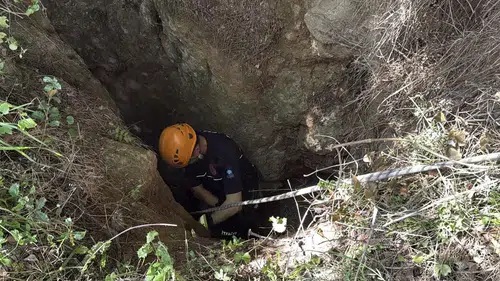 Alanya'da 15 Metrelik Mağaraya Düve Düştü! Acı Karar Verildi