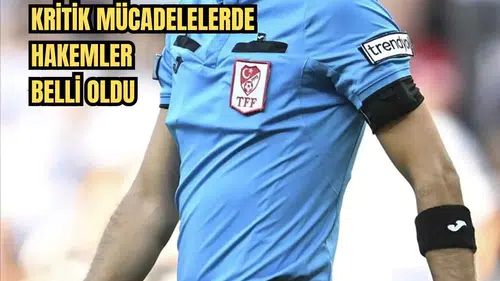 Antalyaspor ve Alanyaspor’un Maç Hakemleri Açıklandı