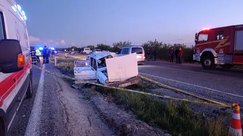 Denizli'de Feci Kaza: Kontrolden Çıkan Otomobil Takla Attı