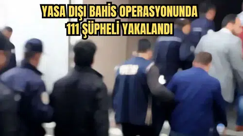 Antalya Dahil 41 İlde Operasyon!