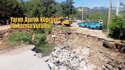 Antalya’da 60 Yıllık Köprü Tarihe Karışıyor, Bir Devir Kapanıyor