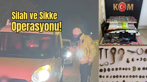 Burdur'da Kuş Uçurtulmadı: Tarihi Eser ve Silah Kaçakçıları Yakalandı!