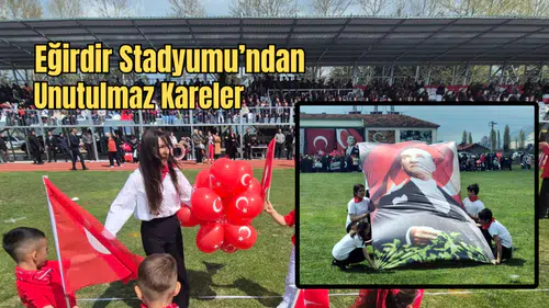 Isparta'da Bayramın Kalbi Eğirdir’de Attı: İzleyenler Hayran Kaldı