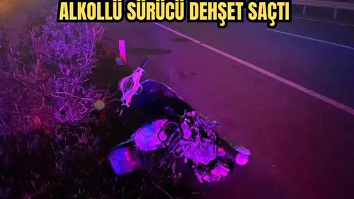 Manavgat'ta Motosiklet Sürücüsü Kadına Çarpıp Kaçtı! İfadesi Şok Etti