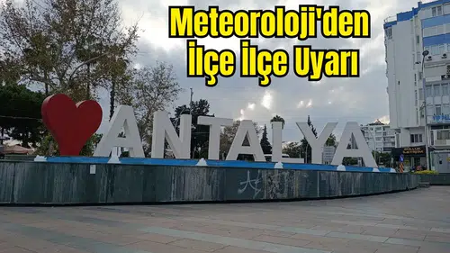 Antalya’da Gökyüzü Karardı! Sağanak Yağış Şiddetlenecek