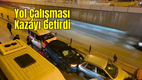 Antalya’nın Göbeğinde 11 Araç Birbirine Girdi, Yol Savaş Alanına Döndü