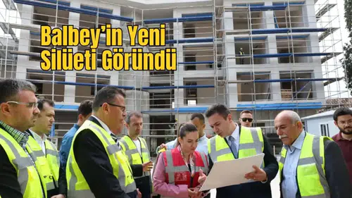 Antalya’nın Tarihi Mahallesi Balbey’de Kaba İnşaat Bitti