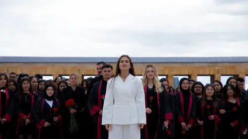 Korkuteli’nin 257 Genci Mezuniyet Sevincini Anıtkabir’de Atatürk’ün Huzurunda Yaşadı