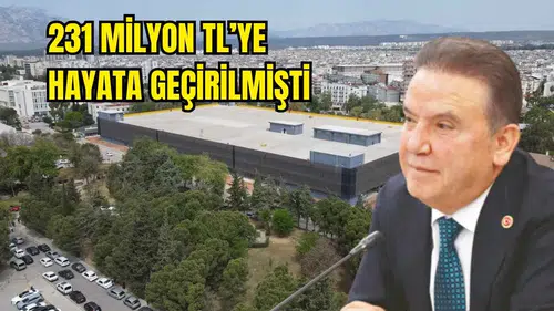 Muhittin Böcek'in Akdeniz Üniversitesi'ne Söz Verdiği Kapalı Otopark İhaleye Çıktı