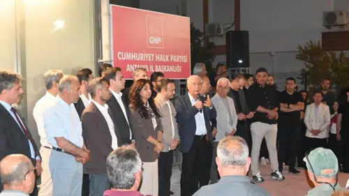 CHP Antalya "Mutlak Butlan" Kararına Karşı Tek Yürek Oldu