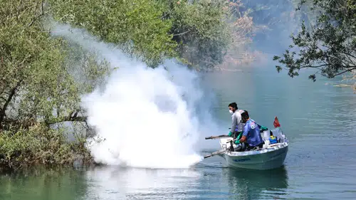 Antalya Büyükşehir’den Hem Karadan Hem Denizden Müdahale
