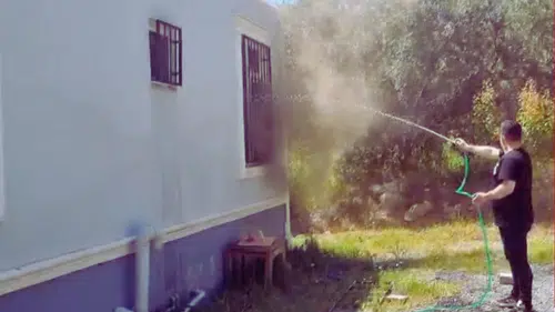 Manavgat'ta Yangın Paniği: Mahalle Sakinleri Alevlere Siper Oldu!