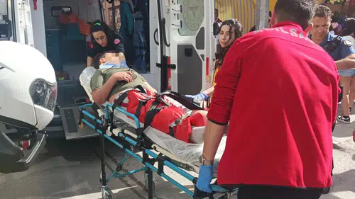 Burdur'da Çocuk Sürücü Kaza Yaptı