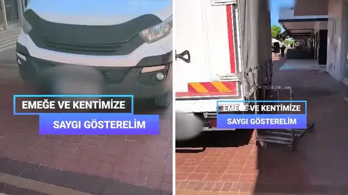 Alanya'da Yeni Kaldırımlara Araç Park Ettiler, Başkan İsyan Etti