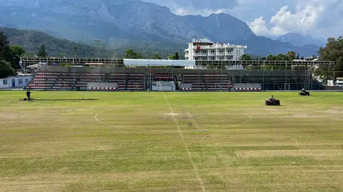 Kemer Stadı Yeşeriyor! Zemin Çalışması Başladı