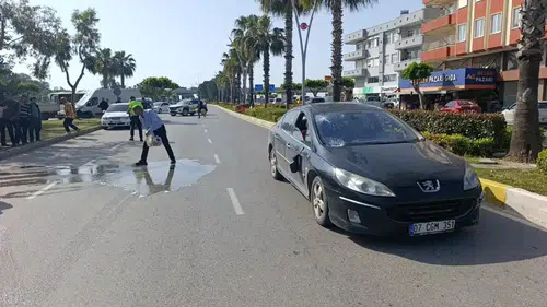 Manavgat’ta Otomobilin Çarptığı Yaya Ağır Yaralandı
