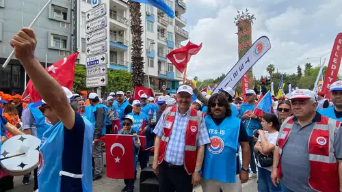 TES-İŞ Antalya Kadro Adaletsizliği ve Pahalılığa Karşı Meydanlarda