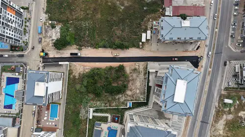 Alanya'da Sıcak Asfalt Mesaisi Sürüyor! Mahmutlar ve Türkler'de Yollar Yenilendi