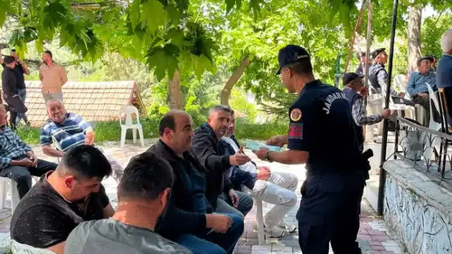 Jandarma Eğirdir’de Suda Boğulma Vakalarına Karşı Uyardı