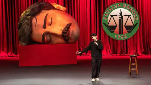 Komedyen Deniz Göktaş Soruşturmasına Antalya Barosu Sessiz Kalmadı