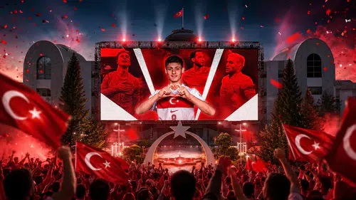 Türkiye - Avustralya Maçı İçin Aksu'da Dev Hazırlık:  Dev Maç İçin Geri Sayım Başladı
