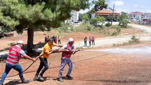 Manavgat'ta Yangın Riskine Karşı Tam Donanımlı Hazırlık