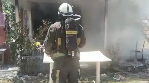 Manavgat’ta Tarla Evinde Çıkan Yangın Felakete Yol Açmadan Söndürüldü