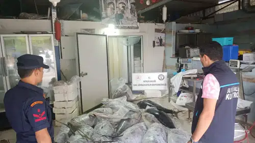 Sahil Güvenlik ve Tarım Müdürlüğü Affetmedi: Depoda Yasak Av Alarmı