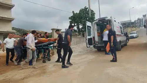 Kepez’de İnşaatta İnceleme Yapan Müteahhit Asansör Boşluğuna Düştü