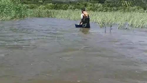 Kovada Gölü'nde Kaçak Avcılara Dronlu Darbe