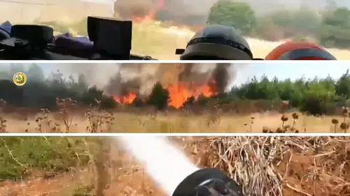 Ateş Savaşçısının Gözünden Duacı'daki Yangına İlk Müdahale Anı