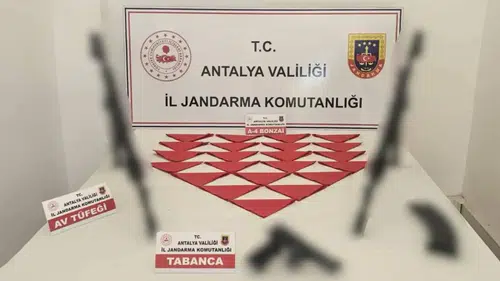 Kepez’de Jandarmadan Uyuşturucu ve Silah Operasyonu: 2 Gözaltı