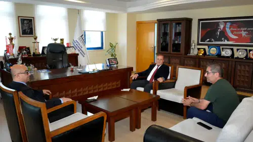 Antalya Defterdarlığı’ndan ASMO Başkanı Şenyiğit’i Ziyaret