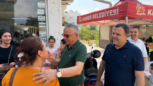 Kemer’de LGS’ye Giren Öğrencilere Su ve Şeker Desteği
