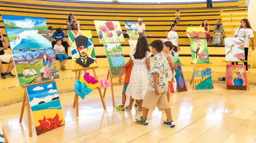Manavgat'ta Genç Yeteneklerden Renkli Yıl Sonu Sergisi