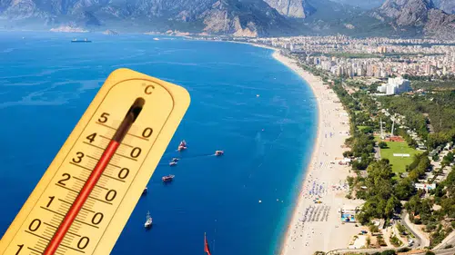 Antalya'da Termometreler Yükseliyor! Bugün En Yüksek Sıcaklık Hangi İlçelerde?