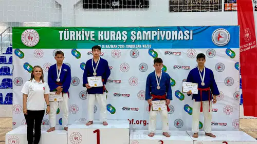Burdur’a Türkiye Şampiyonası'ndan 5 Madalya Birden