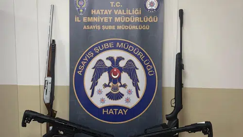 Hatay’da Sosyal Medya Üzerinden Silah Satışına Operasyon: 14 Gözaltı