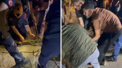 Finike'de Aracıyla Uçuruma Yuvarlandı, 30 Metreden Zorlukla Kurtarıldı