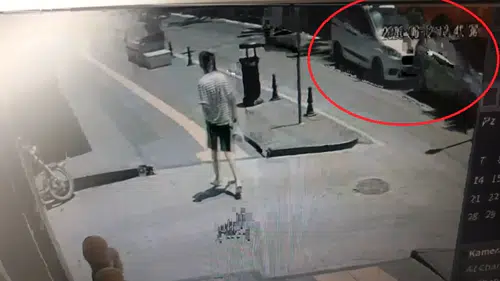Manavgat'taki Zincirleme Kaza Anı Saniye Saniye Görüntülendi