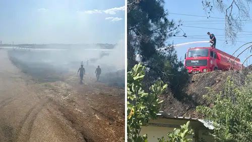 Antalya'da Eş Zamanlı 2 Orman Yangını Çıktı