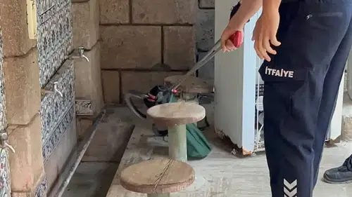 Muratpaşa'da Önce Oyuncak Sandılar, Sonra İtfaiyeyi Aradılar