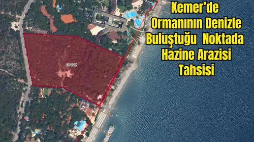 Kemer Göynük'te Ormanlık Alan 1000 Yatak Kapasiteli Otele Tahsis Edilecek