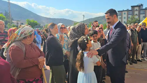 Finike'nin Yeni Kaymakamı Mehmet Soylu İslahiye'den Gözyaşlarıyla Uğurlandı