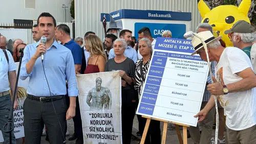 Antalya Barosu Başkanı Bozaner: "Müze Yıkımı Bir 'Oldubitti' ve Hukuksuzluk Silsilesidir"