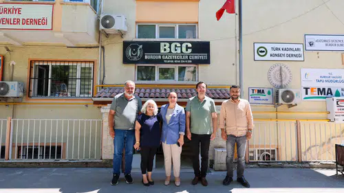Burdur Valisi Bilgihan'dan STK ve Basına Ziyaret Turu